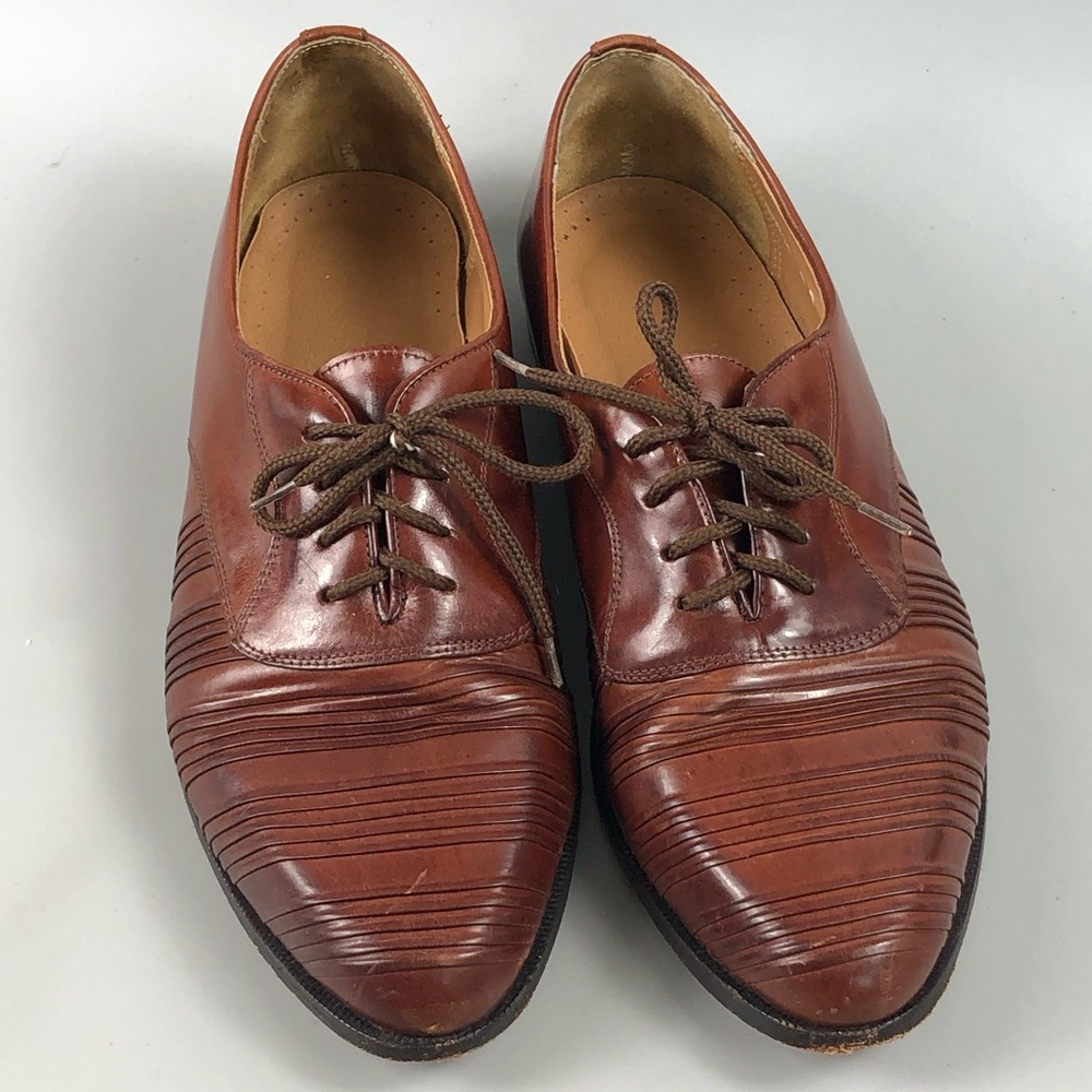 Zengara Men’s Brown Dress Shoes Size 9D